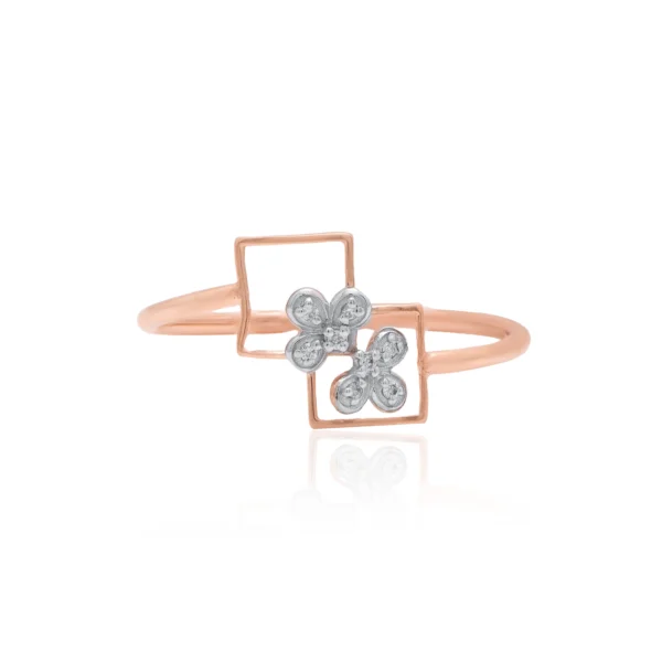 Rose Gold Diamond Ring