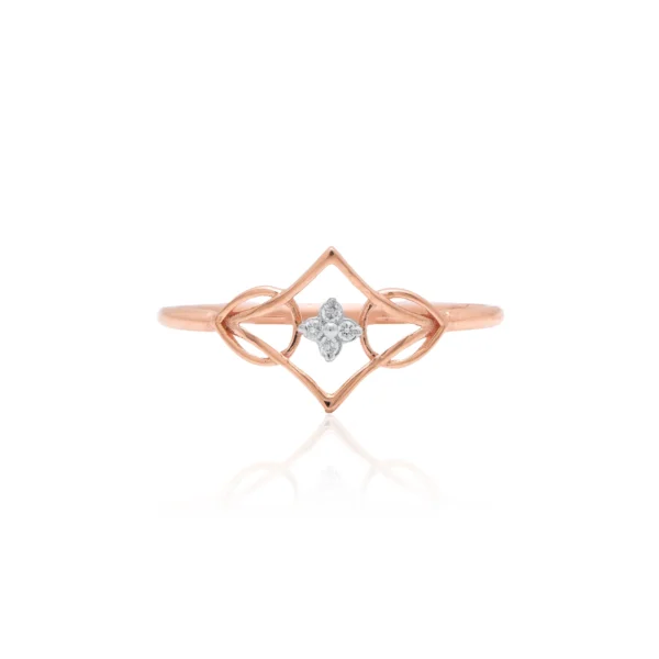 Rose Gold Diamond Ring