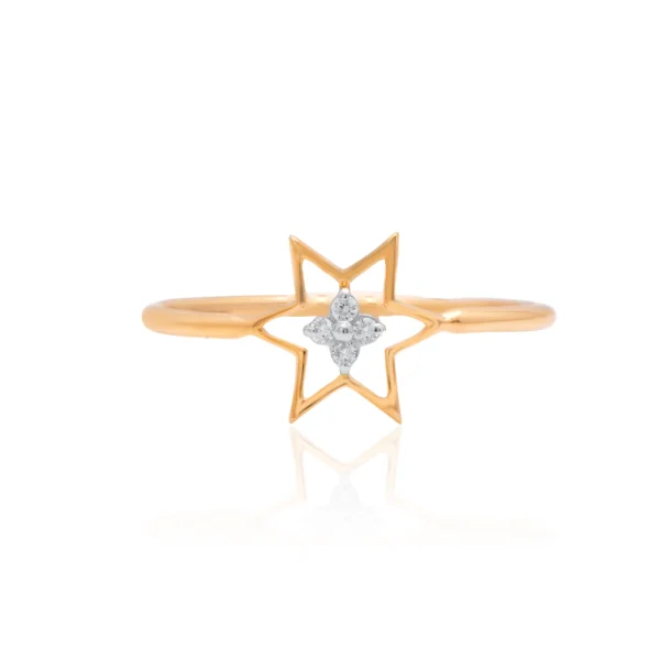 Yellow Gold Diamond Ring