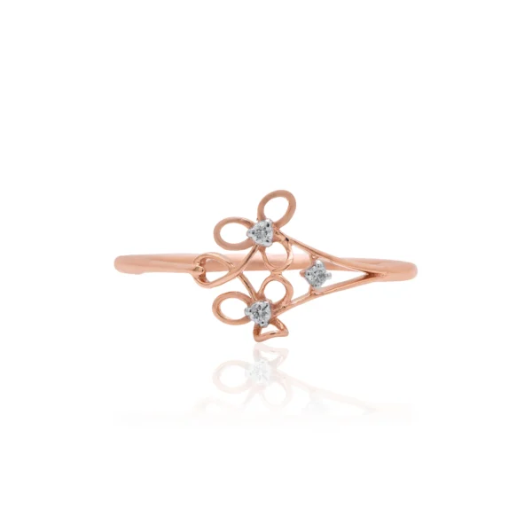 Rose Gold Diamond Ring