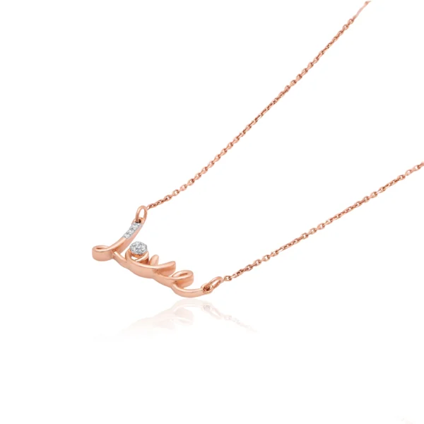 Rose Gold Diamond Mangalsutra