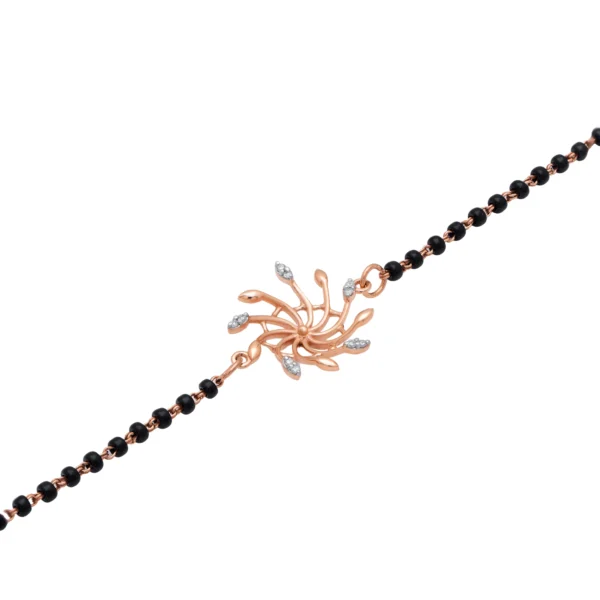 Rose Gold Diamond Mangalsutra