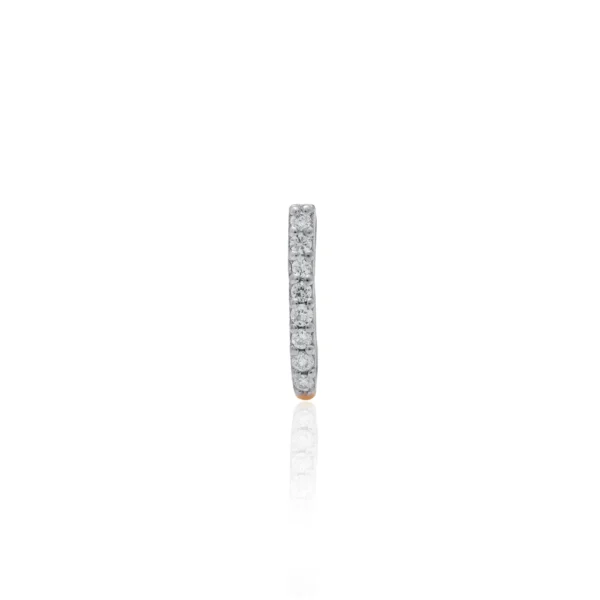 Yellow Gold Diamond Nose Pin - ANP00069