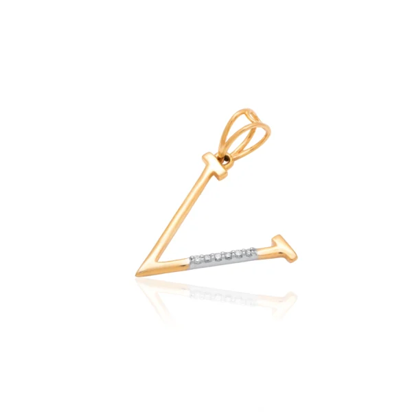 Yellow Gold Diamond Pendant